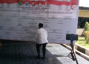 Ketua LDII Nabire Ikuti Deklarasi Pilkada Damai