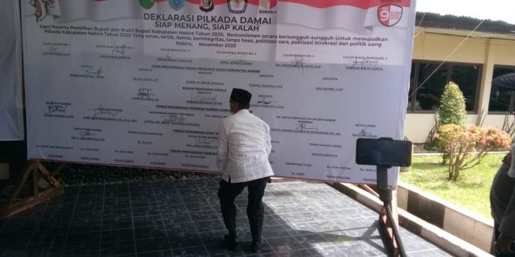 Ketua LDII Nabire Ikuti Deklarasi Pilkada Damai