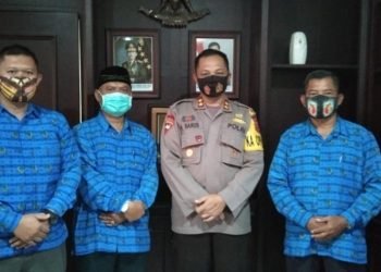 AUDIENSI PENGURUS HARIAN DPD LDII KABUPATEN NABIRE DENGAN KAPOLRES NABIRE