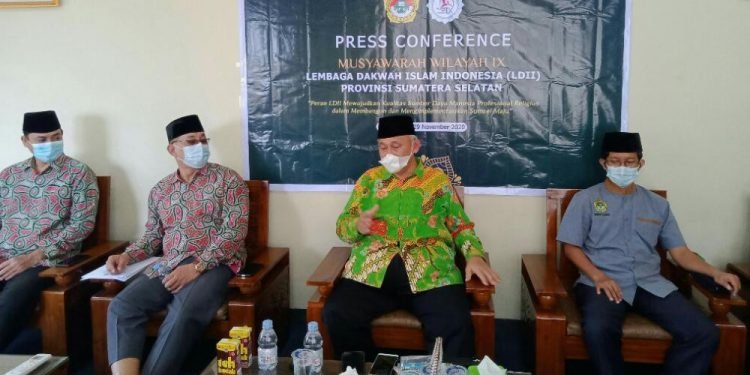 LDII Sumsel Gelar Konperensi Pers dalam rangkaian Muswil LDII Sumsel