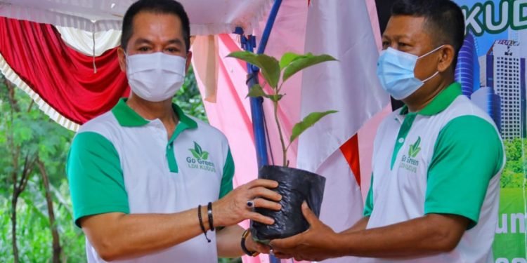 Plt.Bupati Kudus H.M.Hartopo: Penghijauan ini Bentuk Kepedulian yang Luar Biasa dari LDII