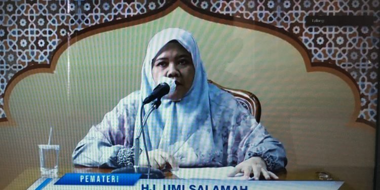 KONDISI PANDEMI COVID 19, LDII NABIRE MEMBINA KEPUTRIAN DENGAN PENGAJIAN SECARA VIRTUAL