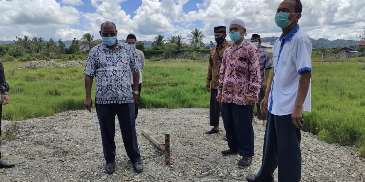 FKUB Nabire Kunjungi Lokasi Pembangunan Masjid Al-Manshurin