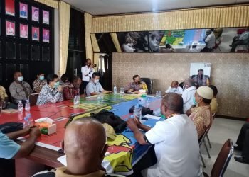 KAPOLRES NABIRE AJAK FKUB UNTUK CIPTAKAN NABIRE TANAH DAMAI