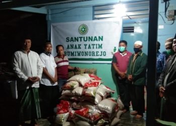 MUSIM PANDEMI COVID-19, MUI NABIRE AJAK AGHNIA` UNTUK BERBAGI KEPADA ANAK YATIM PIATU DAN LANSIA