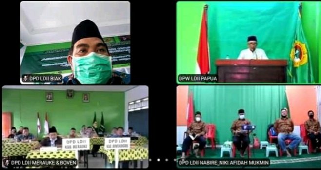 KONSOLIDASI ORGANISASI LDII PAPUA DIHARAPKAN DAPAT MENINGKATKAN ETOS KERJA PENGURUS DI DAERAH