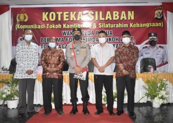 Ketua LDII Nabire menghadiri undangan Tatap Muka Wakapolda Papua Dengan Personil Polres Nabire