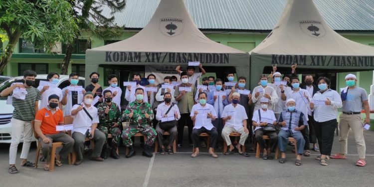 TNI Apresiasi Vaksinasi Massal PC LDII Tamalate