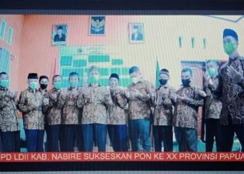 LDII Kabupaten Nabire Dukung Pelaksanaan PON XX di Papua