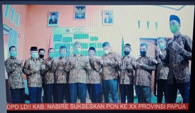 LDII Kabupaten Nabire Dukung Pelaksanaan PON XX di Papua