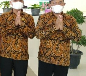 Ketua LDII Nabire bersama Wakil Ketua