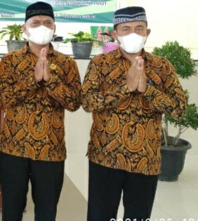 Ketua LDII Nabire bersama Wakil Ketua