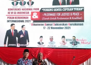 KETUA LDII NABIRE dan KETUA FKUB NABIRE IKUT KONFERENSI NASIONAL VI FKUB SE-INDONESIA DAN PEKAN KERUKUNAN DUNIA DI MANADO SULAWESI UTARA