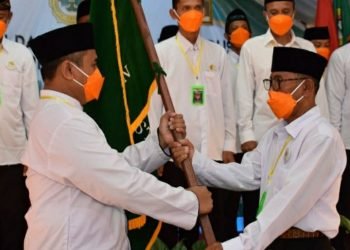 Ketua DPD LDII Merauke Kukuhkan  Pengurus PC LDII Distrik Ulilin & Distrik Muting Masa bakti 2021-2026