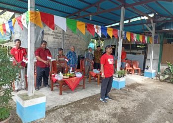 Peringatan HUT RI Ke-77 di Kediaman Ketua LDII Nabire