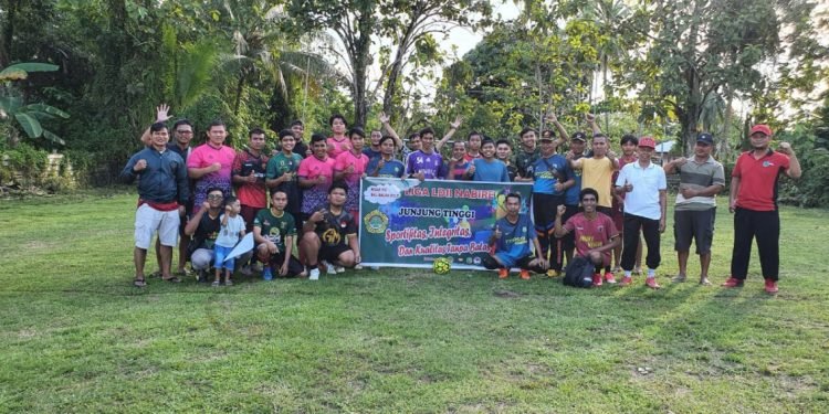 Bermitra dengan LDII, FORSGI Nabire adakan Turnamen Sepak Bola