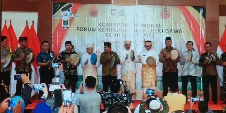 Pembukaan Konferensi Nasional FKUB KE- VII Tahun 2022 di Kepulauan Riau