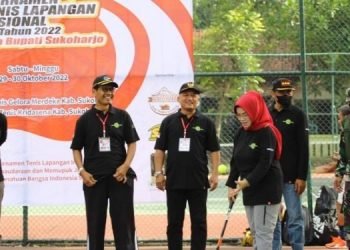 Buka Turnamen Tenis Nasional LDII, Bupati Sukoharjo Ingatkan Olahraga Sebagai Pemersatu Bangsa