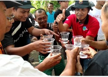 Gallery Dokumentasi Family Gathering DKM Al-Muttaqin Bumiwonorejo di Pante Naomi