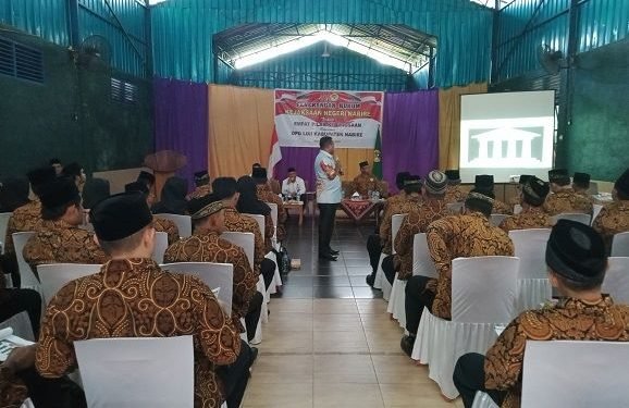 Bertempat di Aula LDII Nabire, Kejari Nabire Gelar Penerangan Hukum Terkait 4 Pilar Kebangsaan