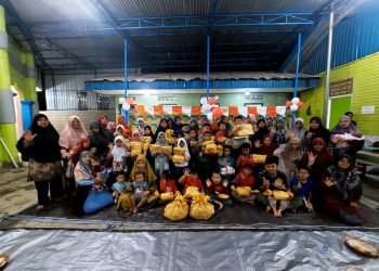 Warga LDII Nabire Bersama Warga Lingkungan Turut Meriahkan HUT RI 2023