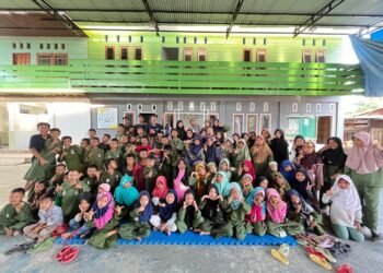 PAC LDII KAMPUNG KALISEMEN, MENGGELAR PENGAJIAN GABUNGAN 2 TPQ