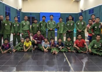 Perkuat Keamanan Mandiri, Pengurus dan Warga LDII Karangmulia Rutinkan Latihan Pencak Silat