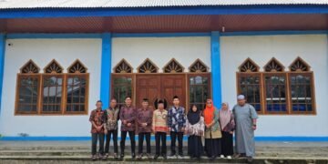 Kemenag  Nabire Monitoring Dan Sosialisasi Pengukuran Arah Kiblat Masjid Naungan LDII Nabire