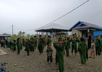 Generasi Muda LDII Nabire Gembleng Fisik dan Mental Melalui Pencak Silat