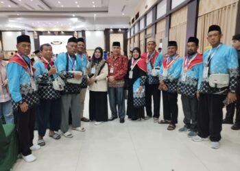 Wujudkan Rukun Islam Kelima, Ketua LDII Nabire Tunaikan Ibadah Haji