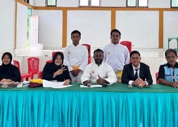 Wakil Ketua LDII Nabire Dipercaya Jabat Ketua Pertandingan Pencak Silat O2SN 2026