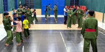 Jaga Tradisi dan Kuatkan Diri, PAC LDII Karang Mulia Gelar Latihan Rutin Pencak Silat