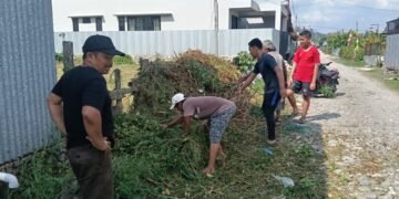 LDII Girimulyo Kerja Bakti Bersama Warga, Wujudkan Lapangan Futsal dan Kebersihan Lingkungan